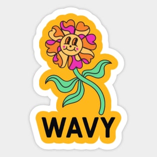 Wavy Sticker